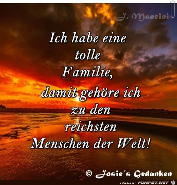 Habe eine tolle Familie