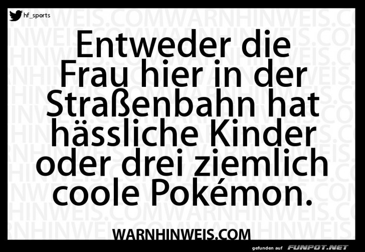 Was sind die, Kinder oder Pokemons