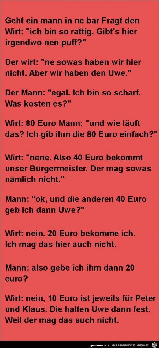 gibt´s hier nen Puff...... gibt´s hier nen Puff......