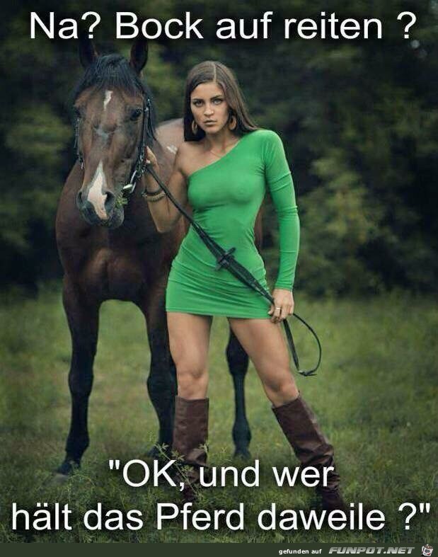 Bock auf reiten