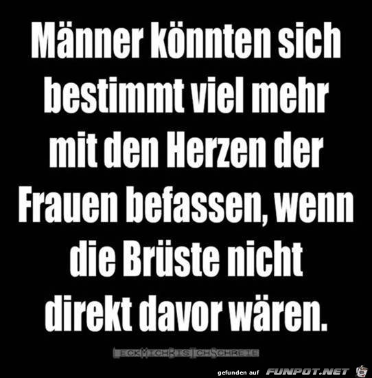 Männer könnten sich... Männer könnten sich...