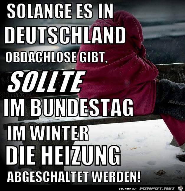 Solange es in Deutschland