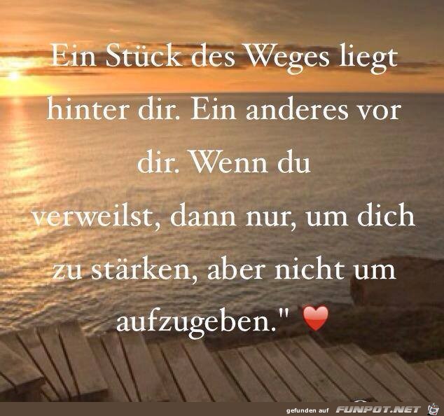 Ein Stck des Weges