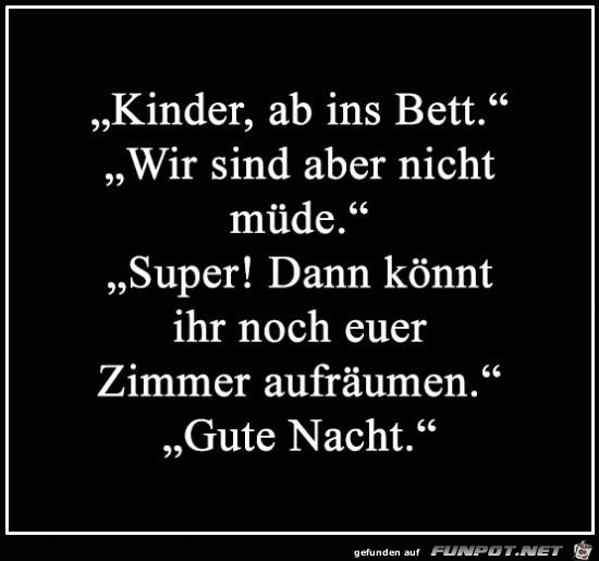 ab ins Bett.....