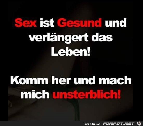 Sex Ist Gesund