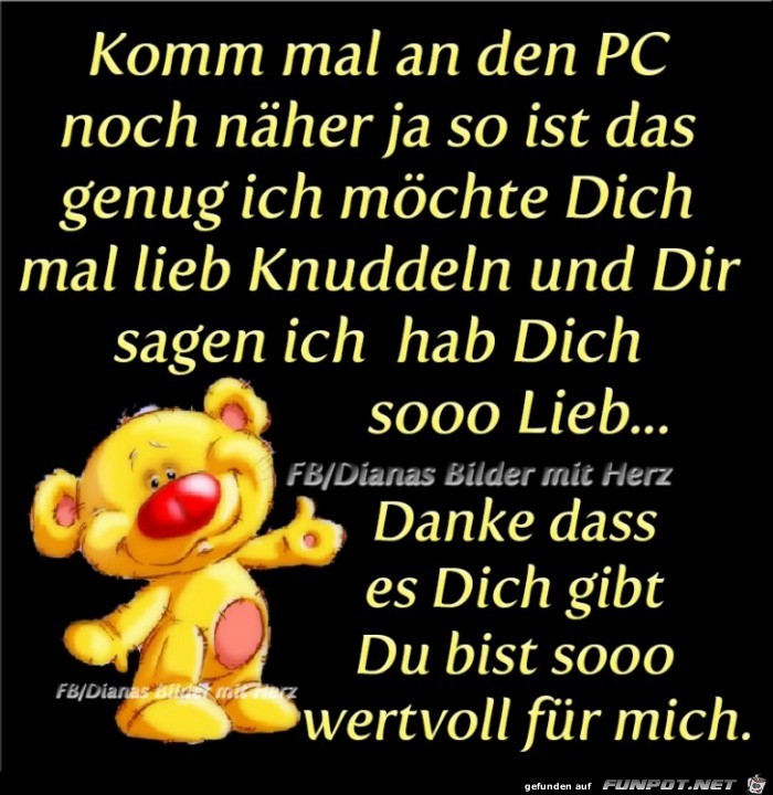 Komm mal an den PC