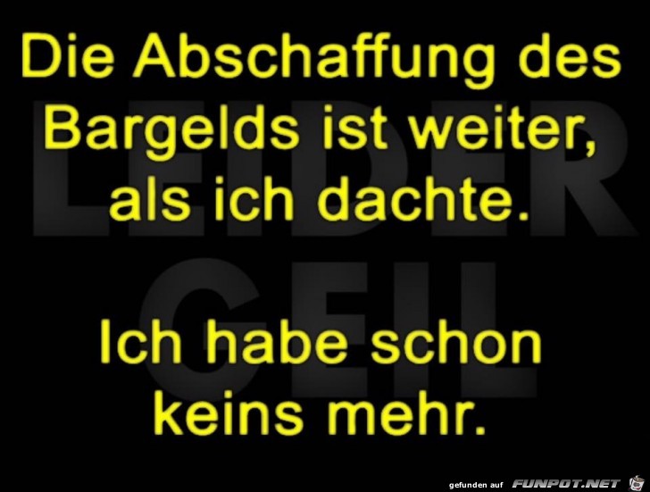 Abschaffung