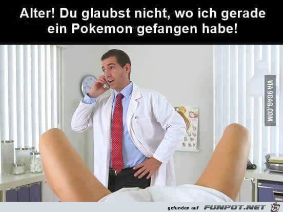 Pokemon gefangen......