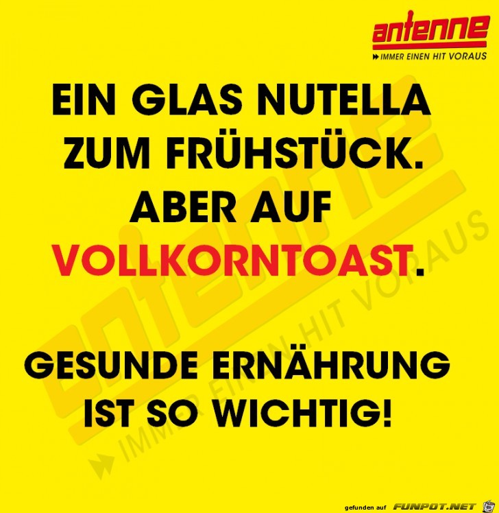 Ein Glas Nutella