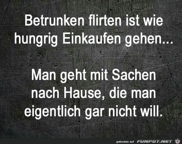 Betrunken flirten Betrunken flirten