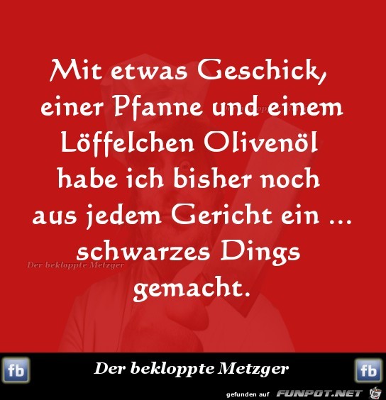 Mit etwas Geschick