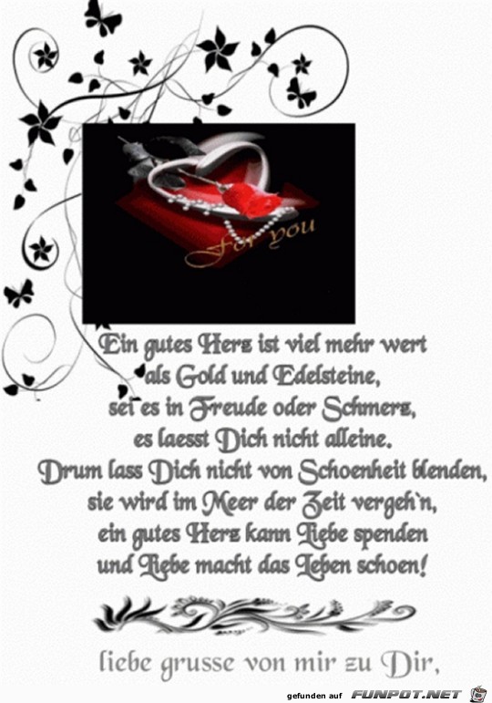 liebe gruesse.......