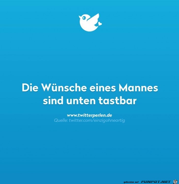 Die Wuensche eines Mannes