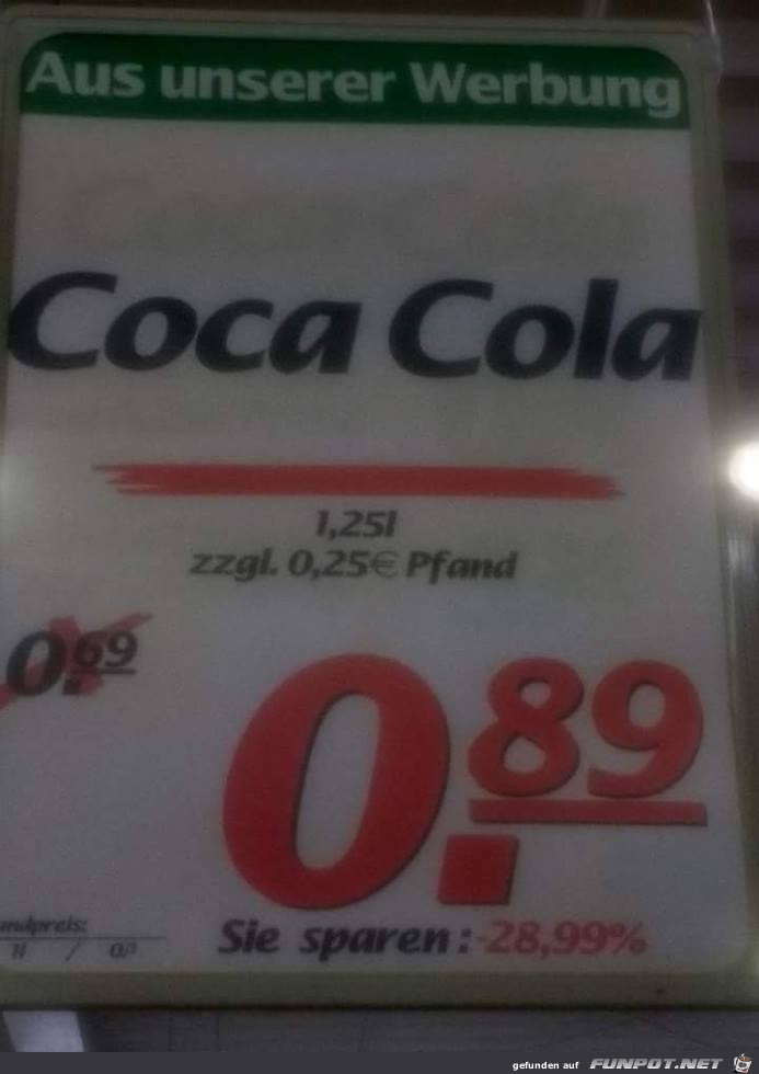 Sonderangebot Sonderangebot