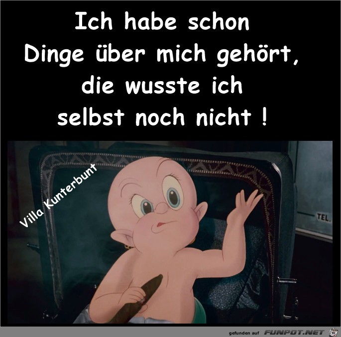 Hab Dinge ueber mich gehoert Hab Dinge ueber mich gehoert