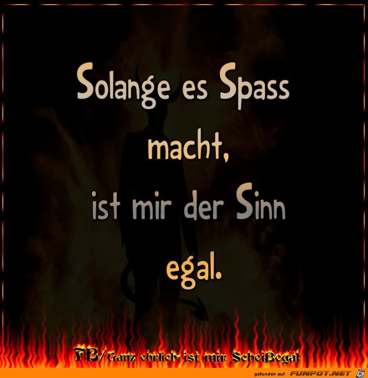 Solange es Spass macht Solange es Spass macht