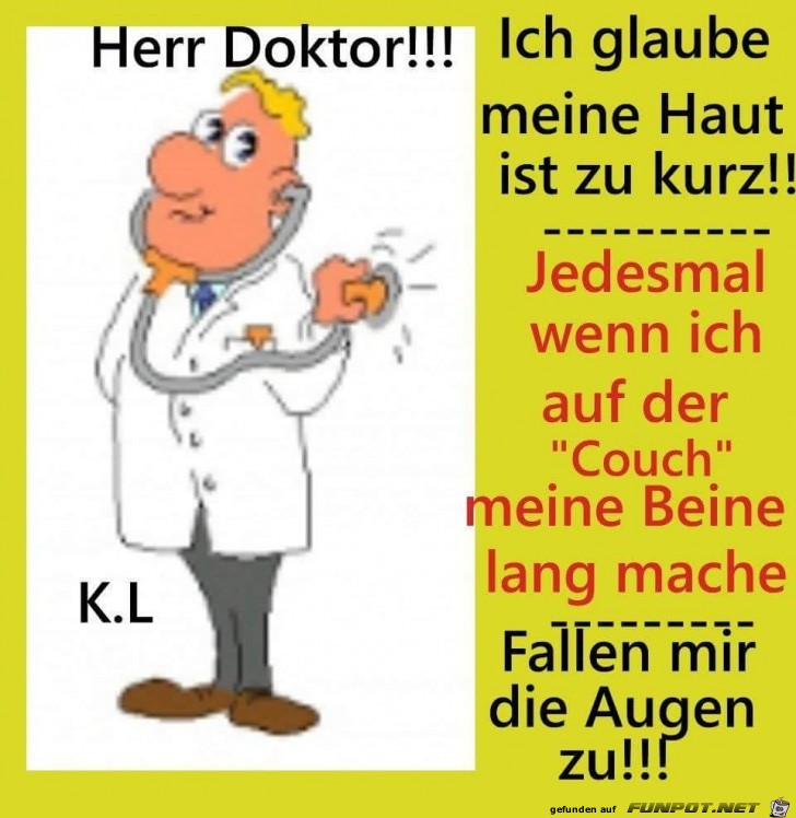 Herr Doktor ich glaube Herr Doktor ich glaube