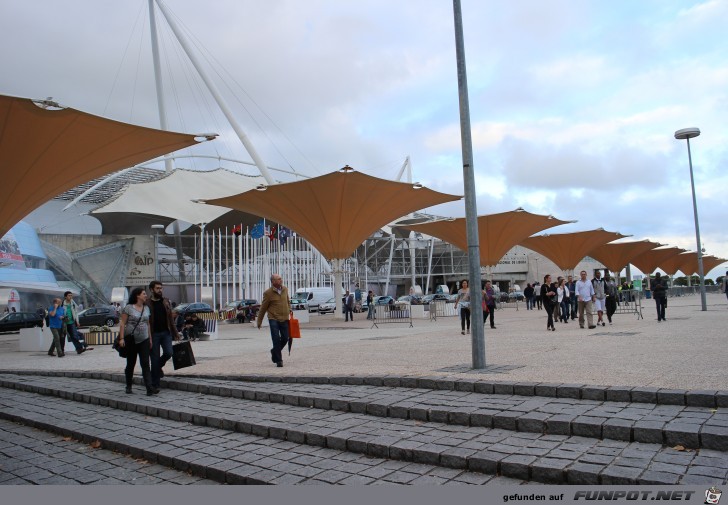 Impressionen vom Weltausstellungsgelnde in Lissabon