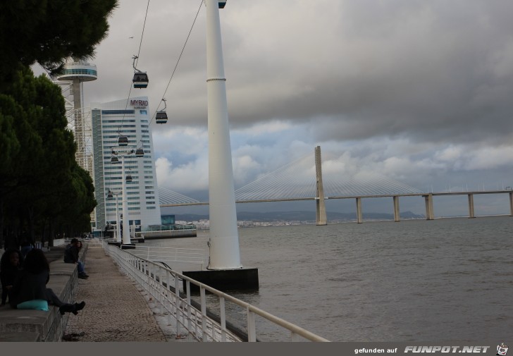 Impressionen vom Weltausstellungsgelnde in Lissabon