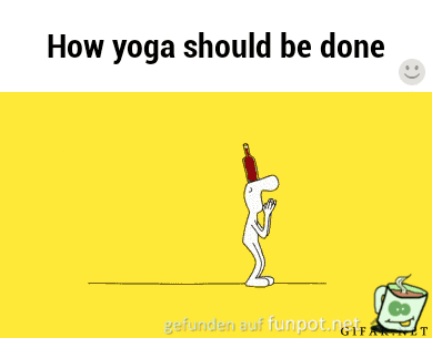 So wrde mir Yoga auch gefallen