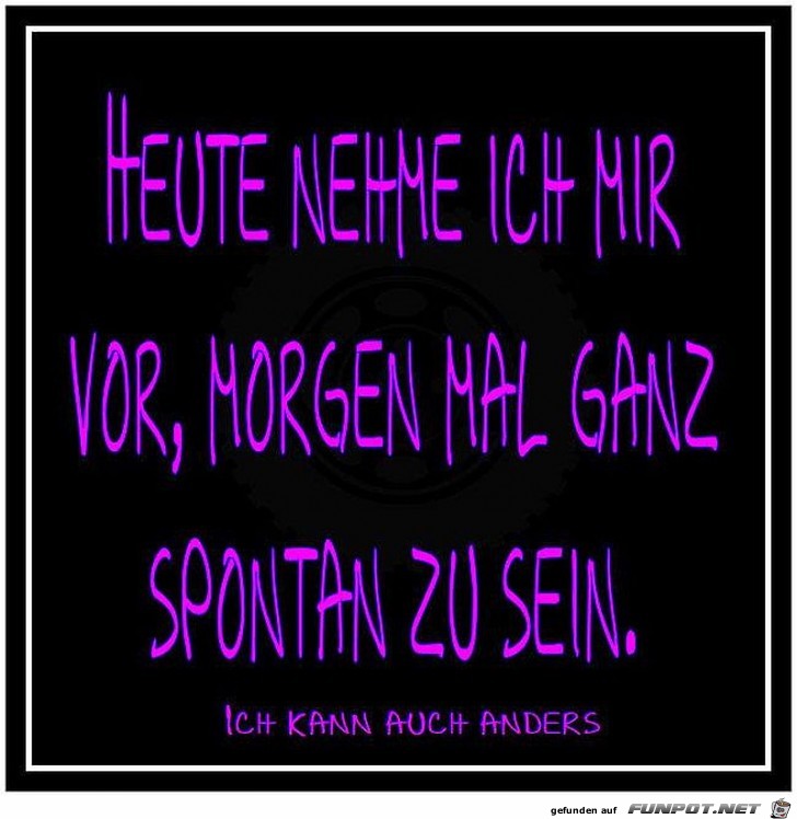 Heute nehme ich mir vor Heute nehme ich mir vor