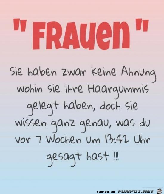 Frauen...... Frauen......