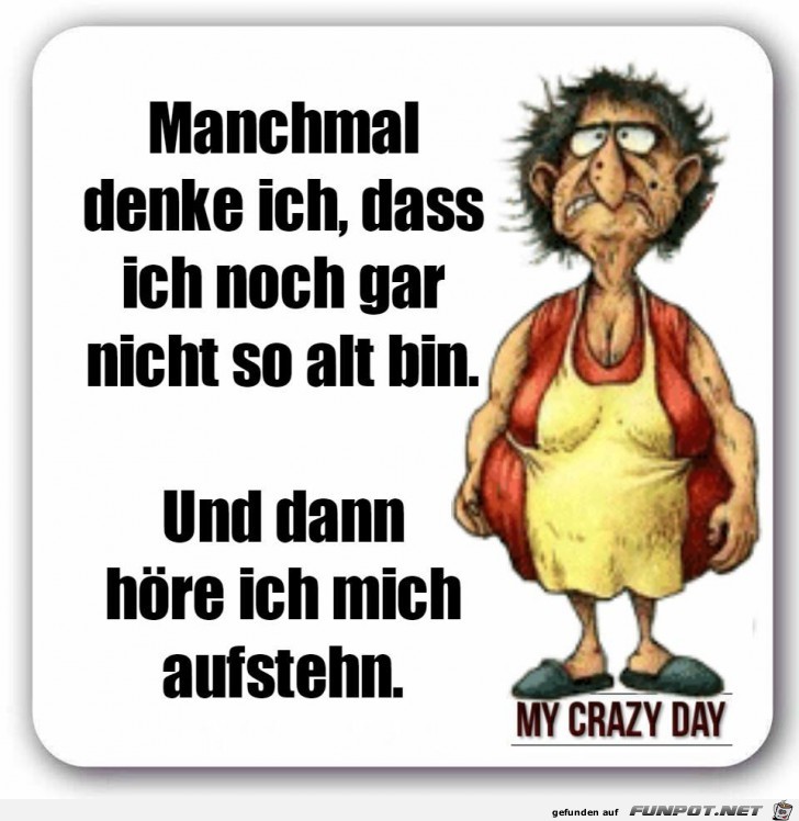 Manchmal denke ich Manchmal denke ich