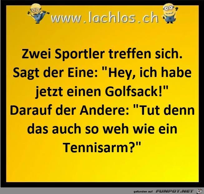 Zwei Sportler