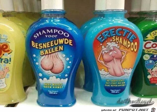 Besonderes Shampoo