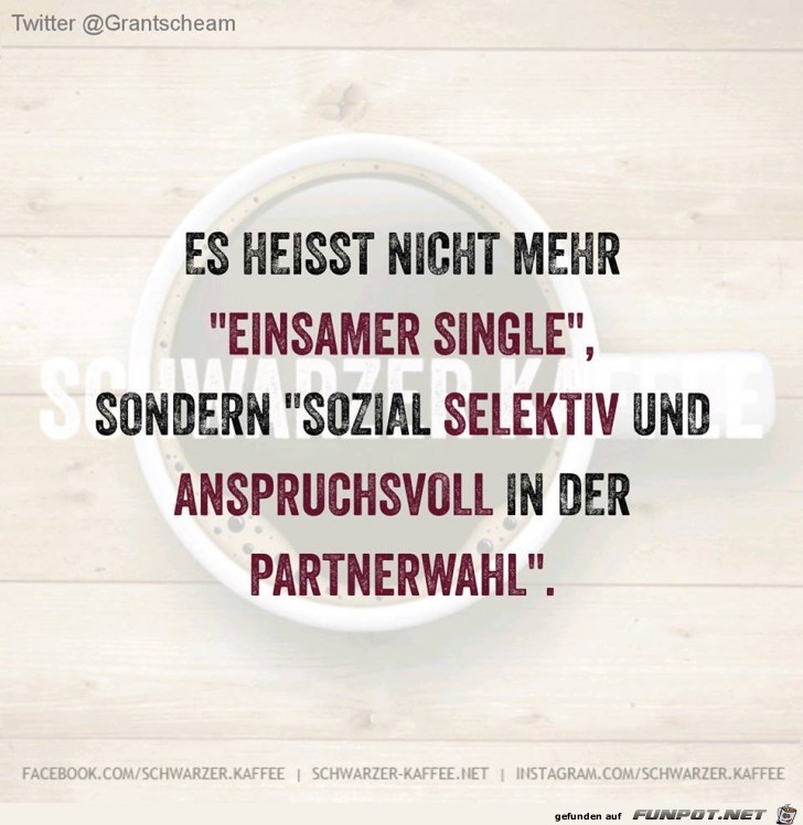 Einsamer Single