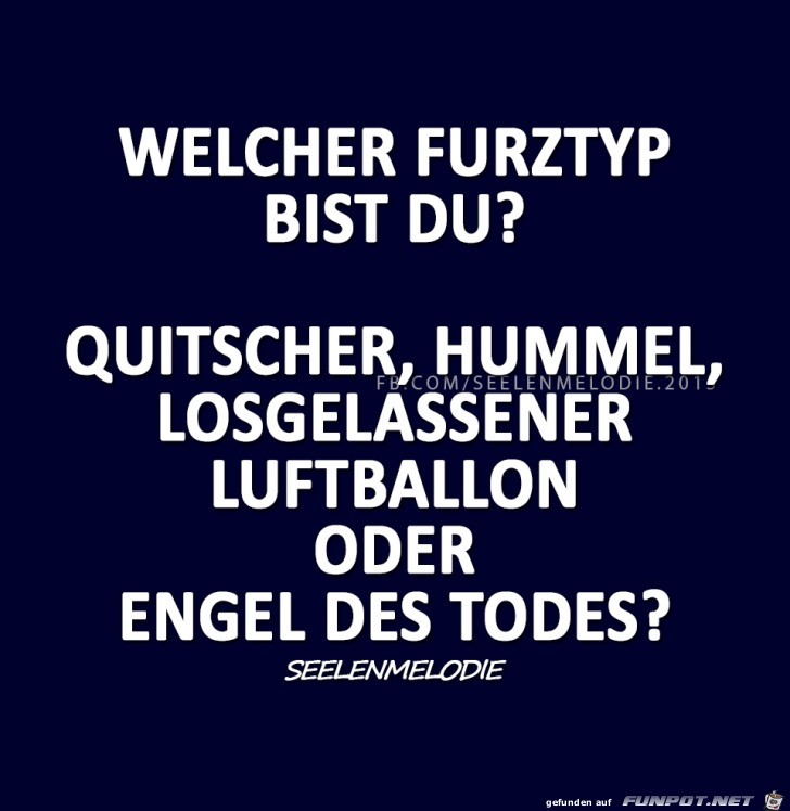Welcher Typ bist Du Welcher Typ bist Du