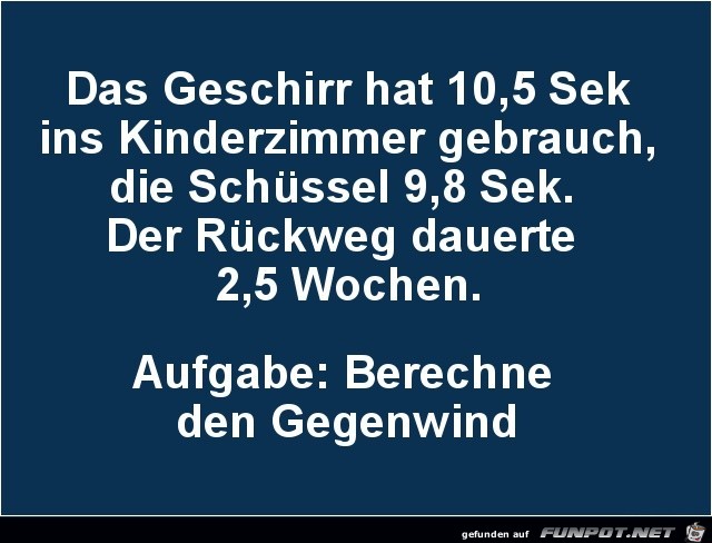 der Gegenwert.....