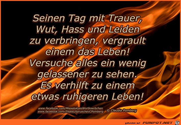 Seinen Tag Seinen Tag