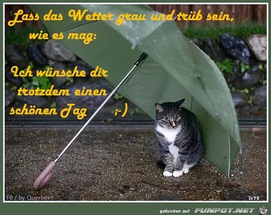 Lass das Wetter