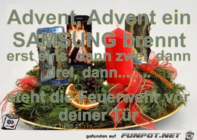 Adventskranz mal anders