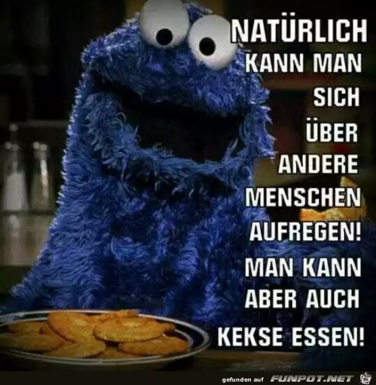 über andere aufregen.... über andere aufregen....