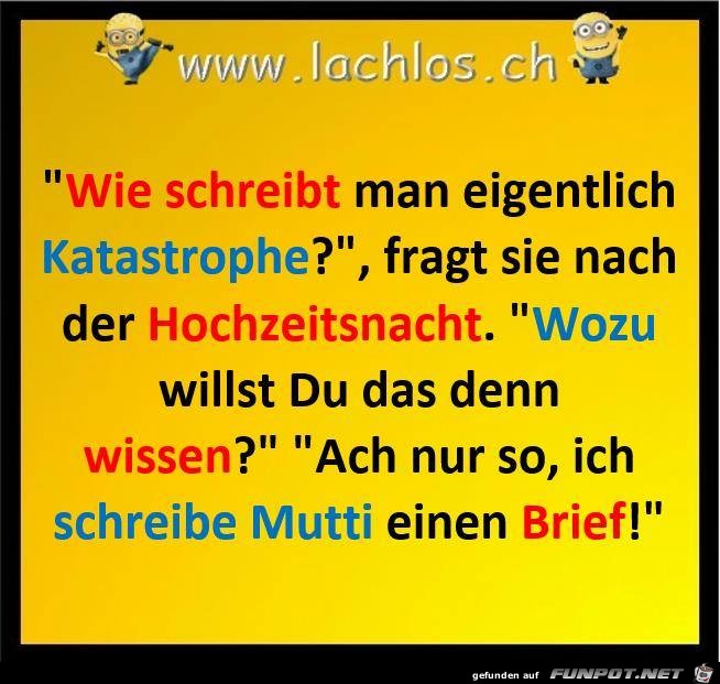 Wie schreibt man Wie schreibt man
