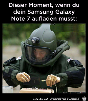 Samsung Galaxy 7 aufladen