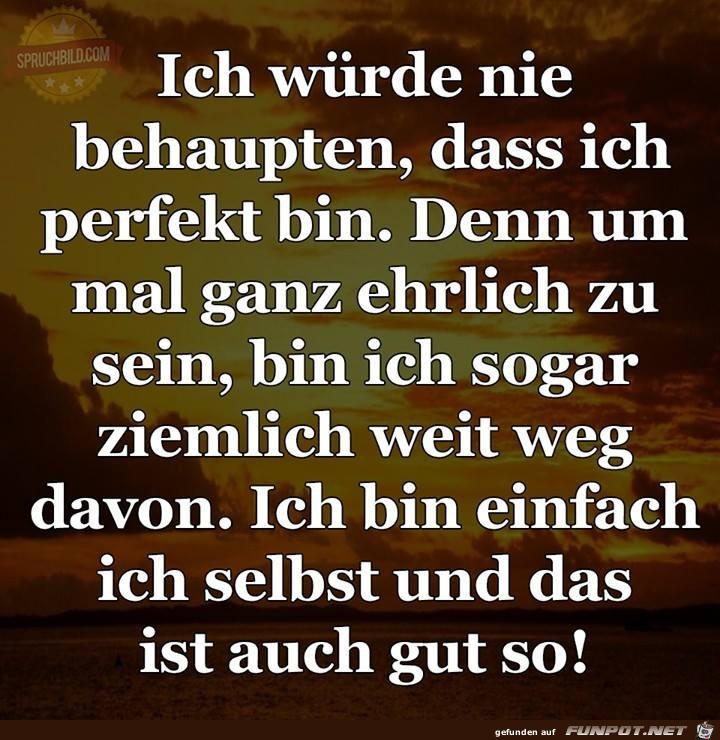 Wuerde nie behaupten Wuerde nie behaupten