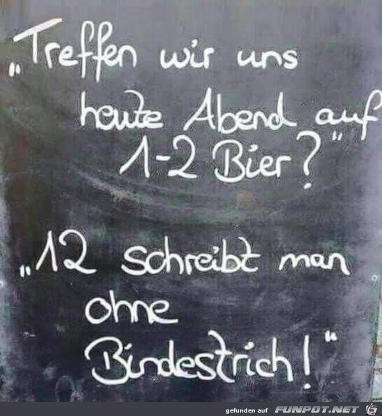 heute Abend.......