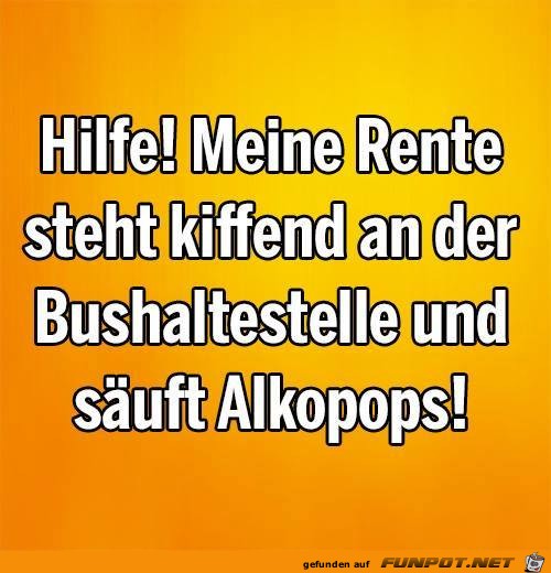 Hilfe meine Rente Hilfe meine Rente