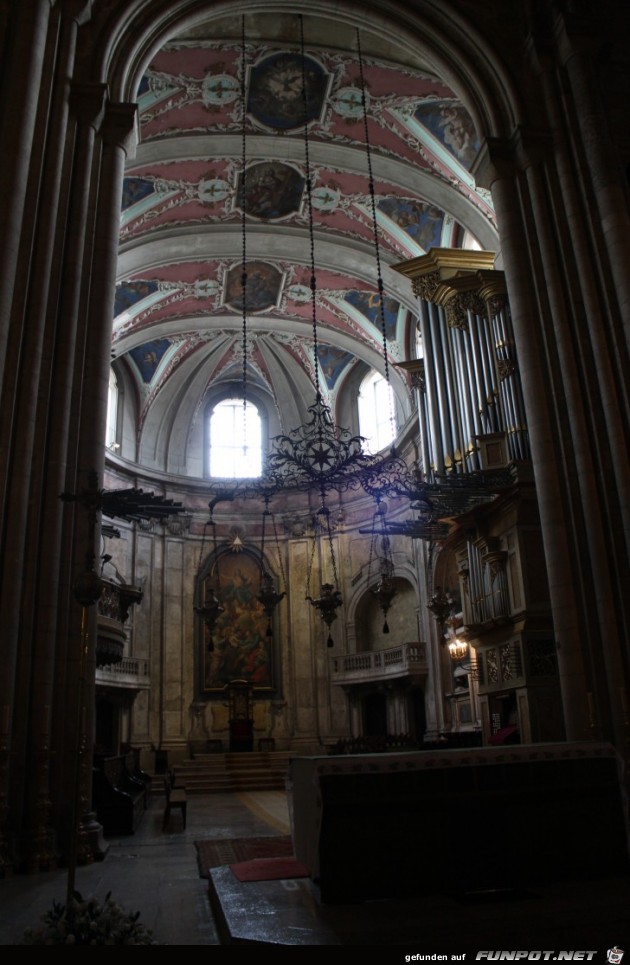 Die Kathedrale in Lissabon