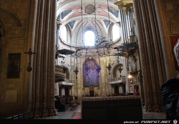 Die Kathedrale in Lissabon