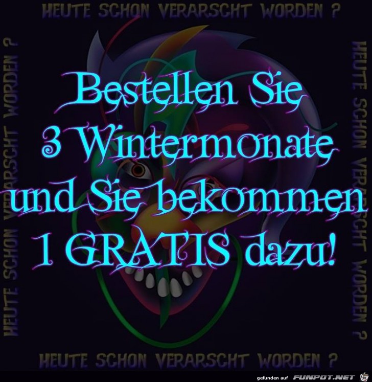 Wintermonate Wintermonate