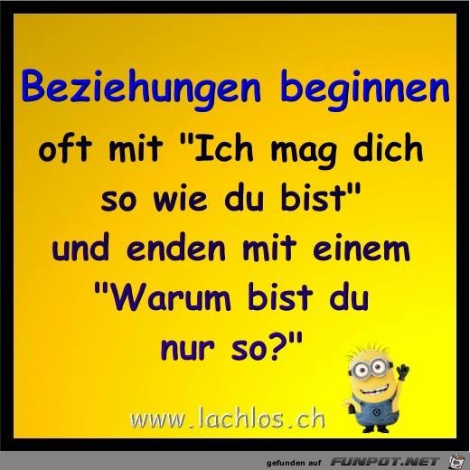 Beziehungen beginnen Beziehungen beginnen