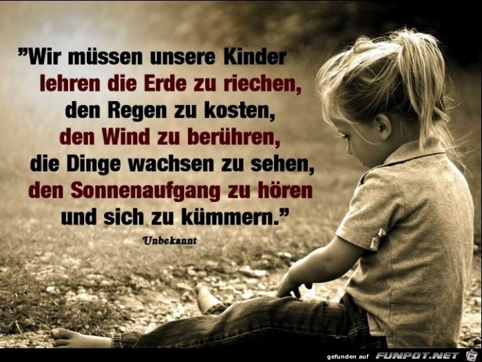 Wir mssen unseren Kindern