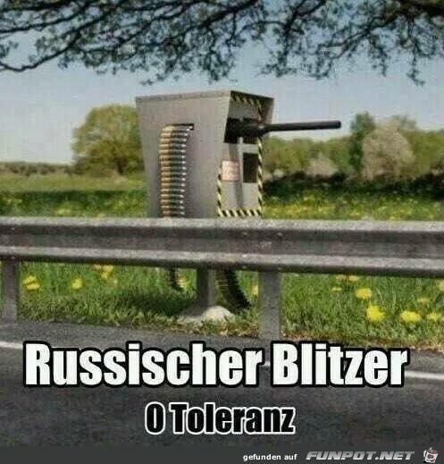 russischer Blitzer russischer Blitzer