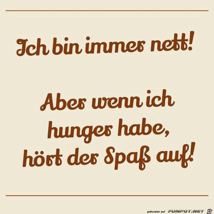 Ich bin immer nett Ich bin immer nett
