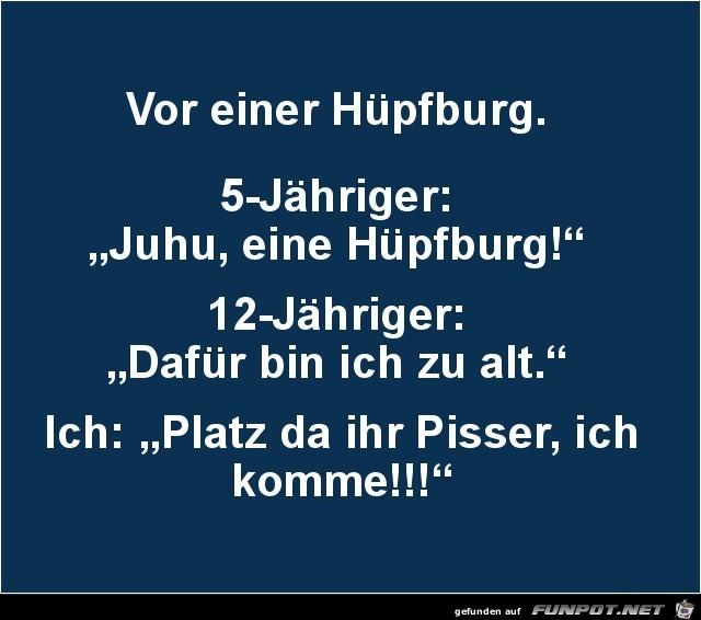 vor einer Hüpfburg...... vor einer Hüpfburg......
