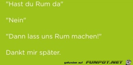 rummachen